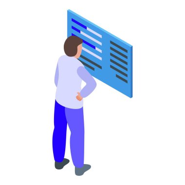 Ders sonucu para simgesi, izometrik biçim