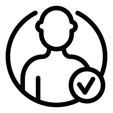 Anonim avatar simgesi, özet biçimi