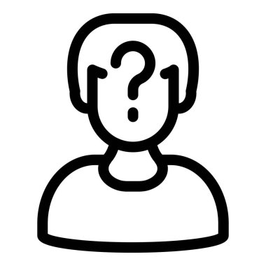 Anonim hırsız simgesi, taslak biçimi