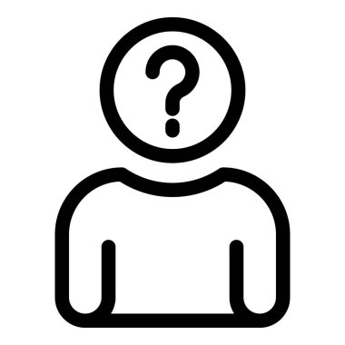 Anonim adam simgesi, özet biçimi