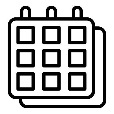 Etkinlik planlayıcısı kadın simgesi, özet biçimi