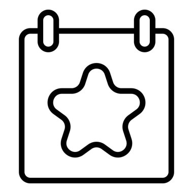 Olay planlayıcı simgesi simgesi, özet biçimi