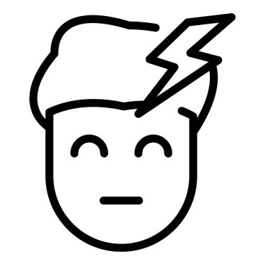 Öğrenci beyin fırtınası simgesi, özet biçimi