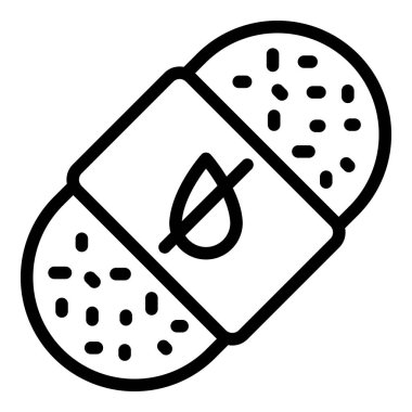 Antidepresan hap ikonu, taslak biçimi