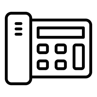 Akıllı ofis telefon simgesi, özet biçimi