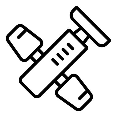 Uydu internet simgesi, özet biçimi