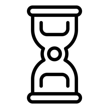 Kum Saati Arama Motoru simgesi, taslak biçimi