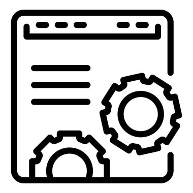 Genel arama motoru simgesi, özet biçimi