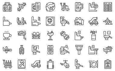 Birinci sınıf seyahat simgeleri, özet biçimi