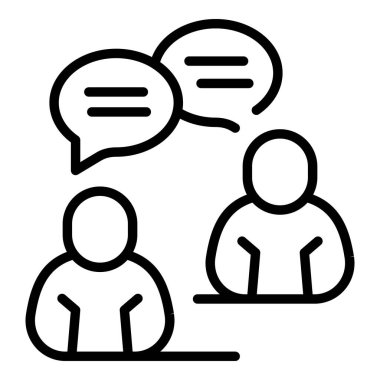 Çalışma grubu sohbet simgesi, özet biçimi