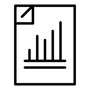 Düzenlenmiş ürünler kağıt simgesi, özet biçimi