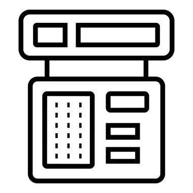 Metro bileti aygıtı simgesi, özet biçimi