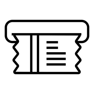 Metro tren bileti simgesi, özet biçimi