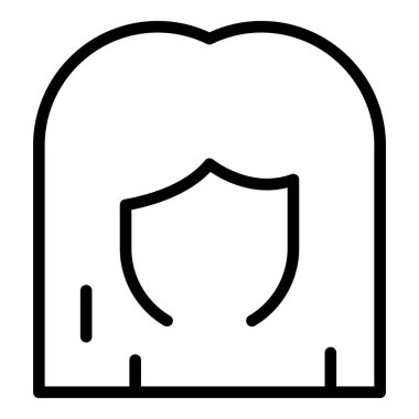 Uzun peruk simgesi, özet biçimi