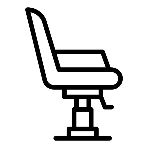 Coiffure chair icon, outline style — Wektor stockowy