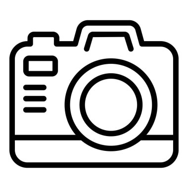 Kamp alanı kamera simgesi, özet biçimi