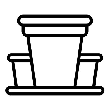 Kamp alanı oluşturma simgesi, özet biçimi