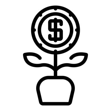 Para fabrikası simgesi, özet biçimi