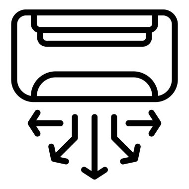 Havalandırma ikonu, taslak biçimi