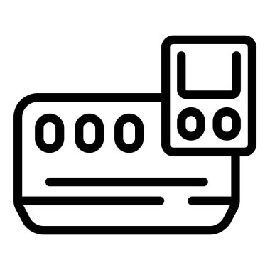 Klima tamir programı simgesi, özet biçimi