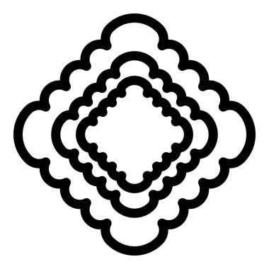 Ravioli saglikli simgesi, özet biçimi