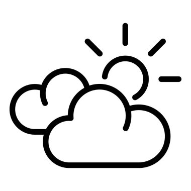 Kamp alanı hava durumu simgesi, özet biçimi