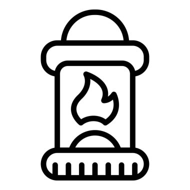 Kamp ışığı simgesi, özet biçimi