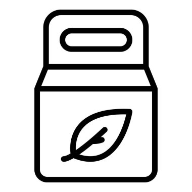 Sağlıklı yemek ikonunu, taslak biçimini kaldır