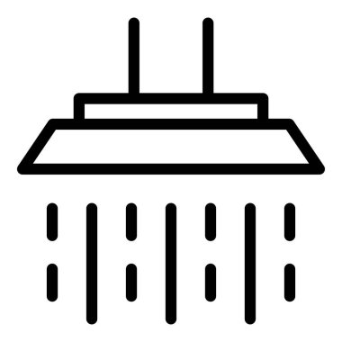 Duş başlığı ögesi simgesi, özet biçimi