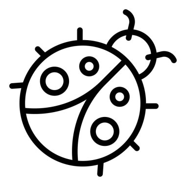 Uğur kuşu yaşam simgesi, dış hat biçimi