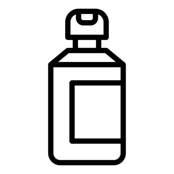 Spray palack festék ikon, körvonalazott stílus — Stock Vector