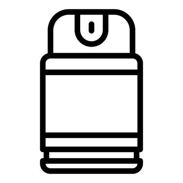 Spray bottle disinfect icon, outline style — Vettoriale Stock
