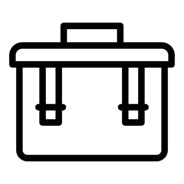 Expedition box icon, outline style — 스톡 벡터