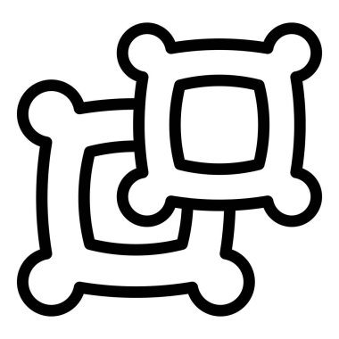 Ravioli mutfak simgesi, taslak biçimi