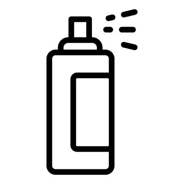Ev aerosol simgesi, özet biçimi
