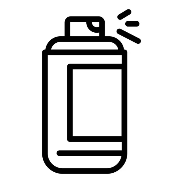Spray palack köd ikon, körvonalazott stílus — Stock Vector