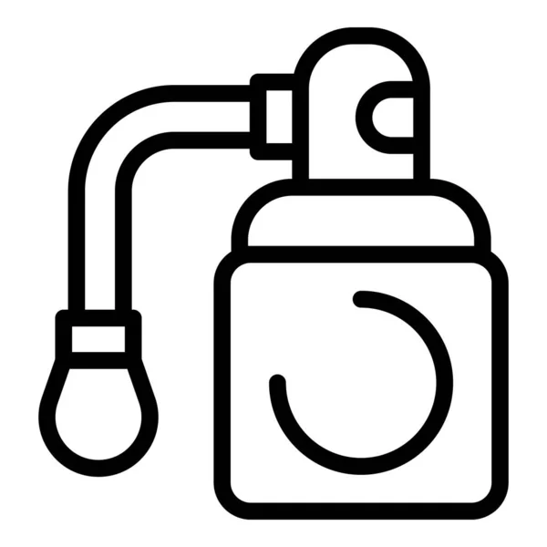 Sprayflaska luft ikon, kontur stil — Stock vektor
