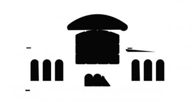 Demiryolu istasyonu simgesi canlandırması