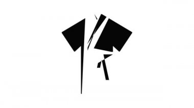 Bornoz simgesi canlandırması