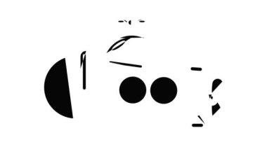 Denizaltı deniz ikonu animasyonu