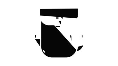 Sırt çantası eğitim simgesi canlandırması