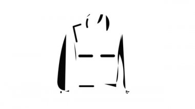 Okul ceketi simgesi canlandırması