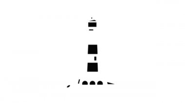 Okyanus feneri simgesi canlandırması