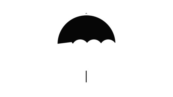 Animation icône parasol — Video