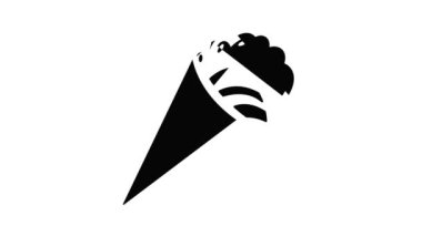 Suşi restoranı ikon animasyonu