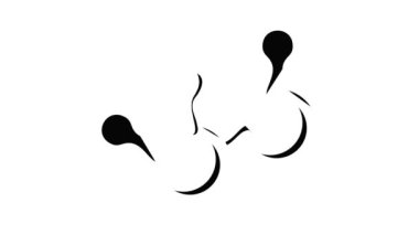 Molekül ögesi simgesi canlandırması