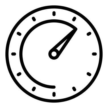 Araba gösterge paneli ana hatları vektörü. Panel metre aracı