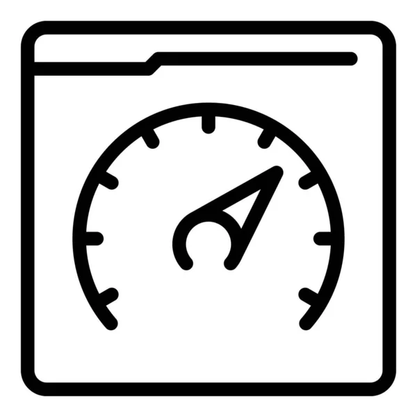 Vektor osnovy ikony časové složky. Obchodní dokument — Stockový vektor