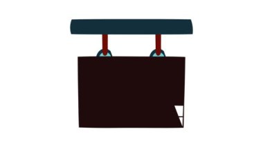 Bar simgesi canlandırmasının sokak tabelaları