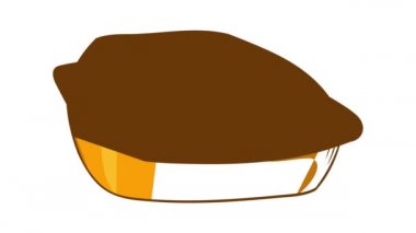 Yiyecek kabı simgesi canlandırması